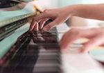 Playing Piano (Soft Focus)