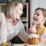 mother with young girl in orange pexels-cottonbro-3992391